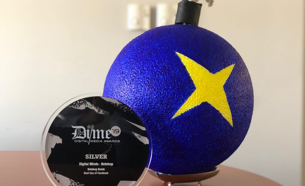 Βράβευση για τη betshop.gr στα Dime Awards 2019!