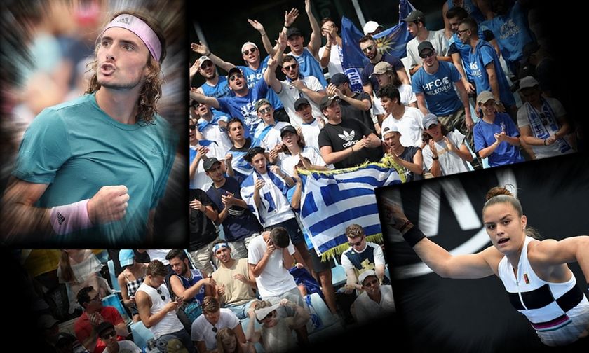 Τσιτσιπάς και Σάκκαρη παίζουν στα COSMOTE SPORT TV