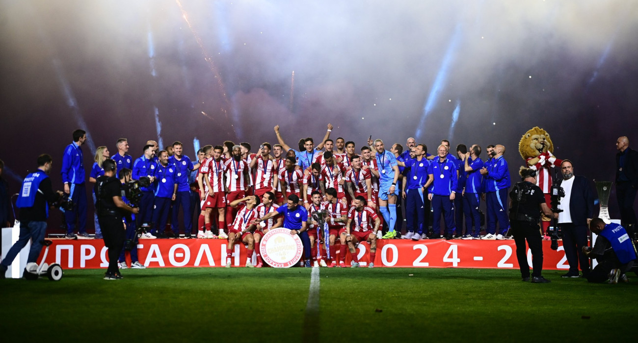 ολυμπιακος κατάκτηση Super League