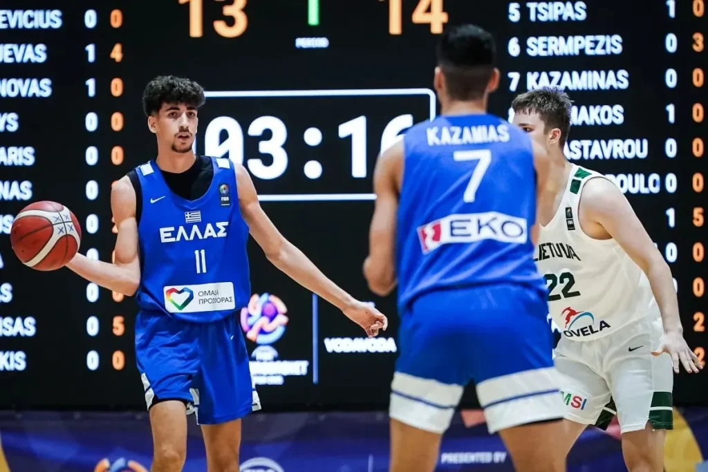 Ελλάδα U18 μπάσκετ