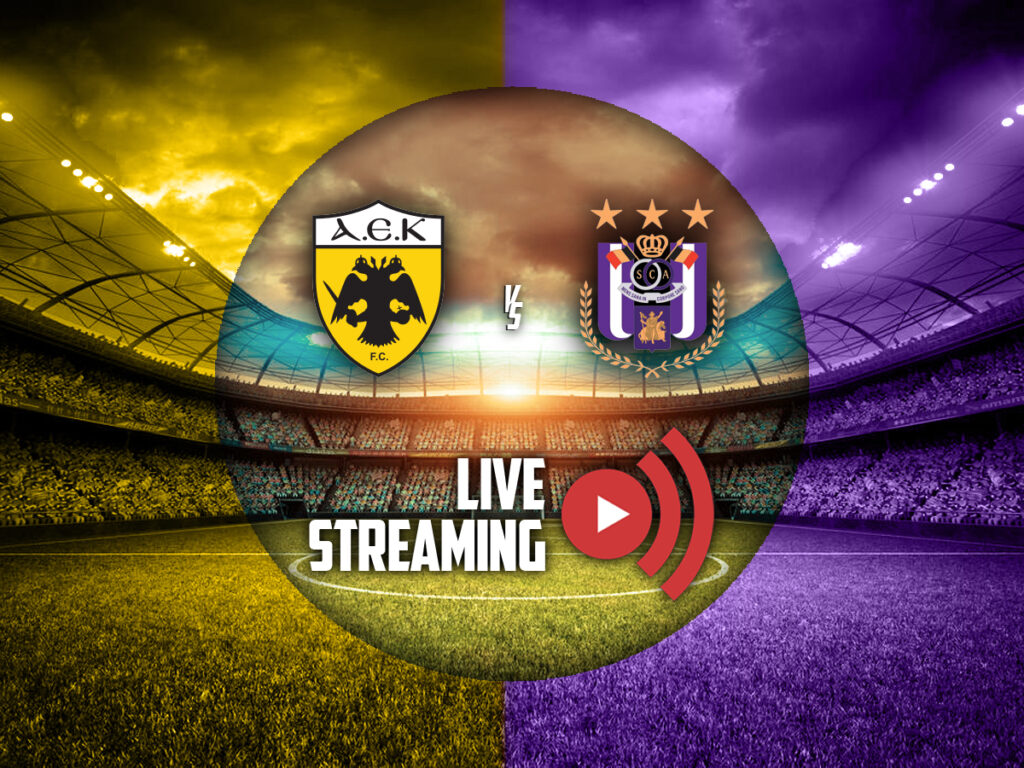 ΑΕΚ - Άντερλεχτ κανάλι live streaming