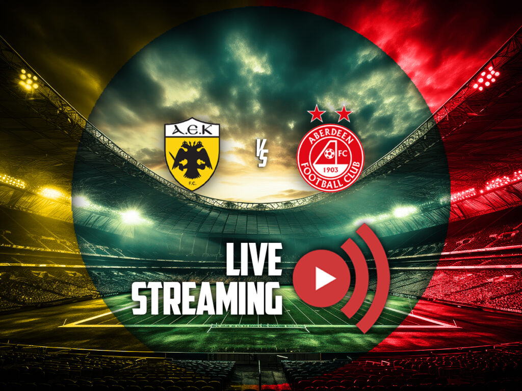 αεκ αμπερντιν live streaming καναλι (23/10)