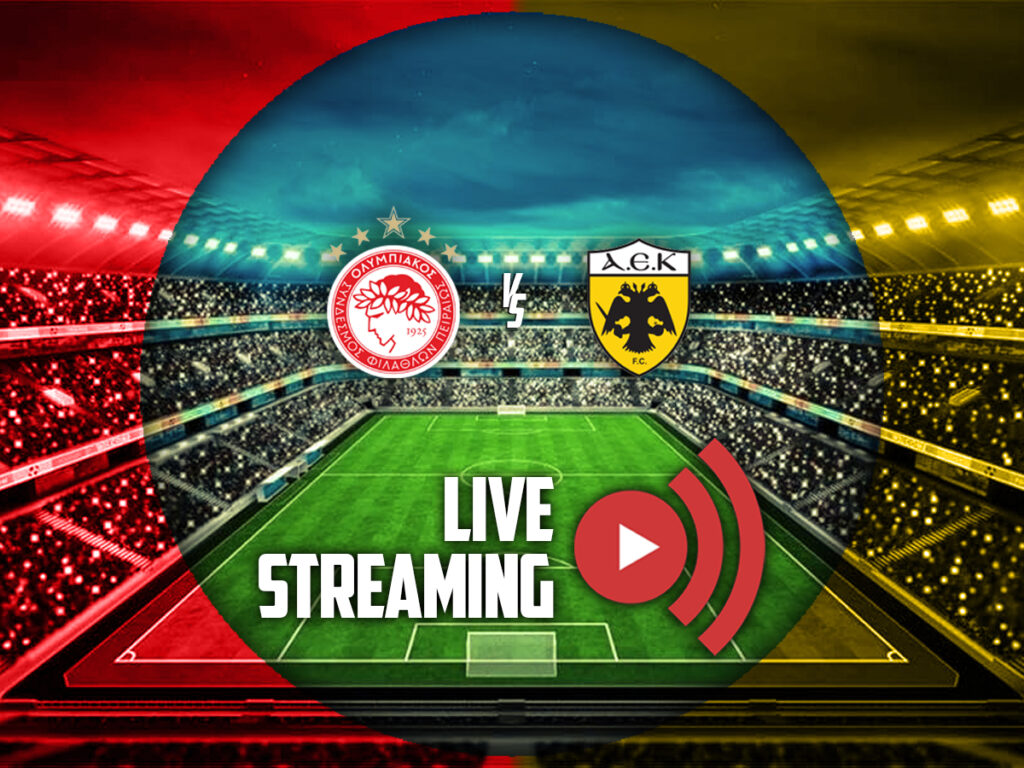ολυμπιακος αεκ live streaming καναλι (26/10)