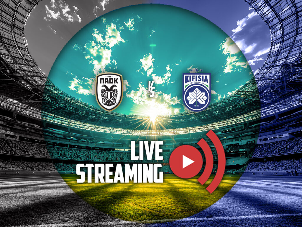 παοκ κηφισια καναλι live streaming (23/11)