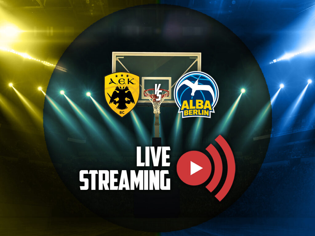 αεκ αλμπα βερολινου live streaming καναλι (28/01)