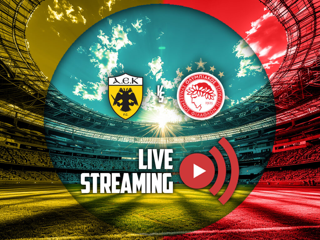 αεκ ολυμπιακος live streaming καναλι (01/02)