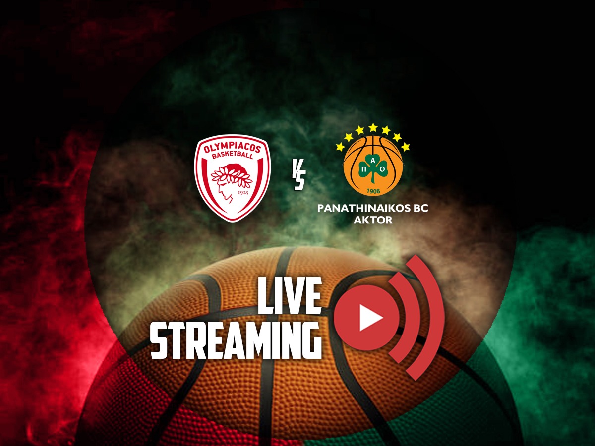 Ολυμπιακός - Παναθηναϊκός κανάλι ▶️ Που μπορώ να το δω (21/02) image