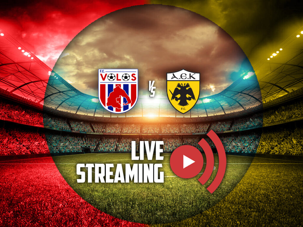 βολος αεκ live streaming καναλι (01/03)