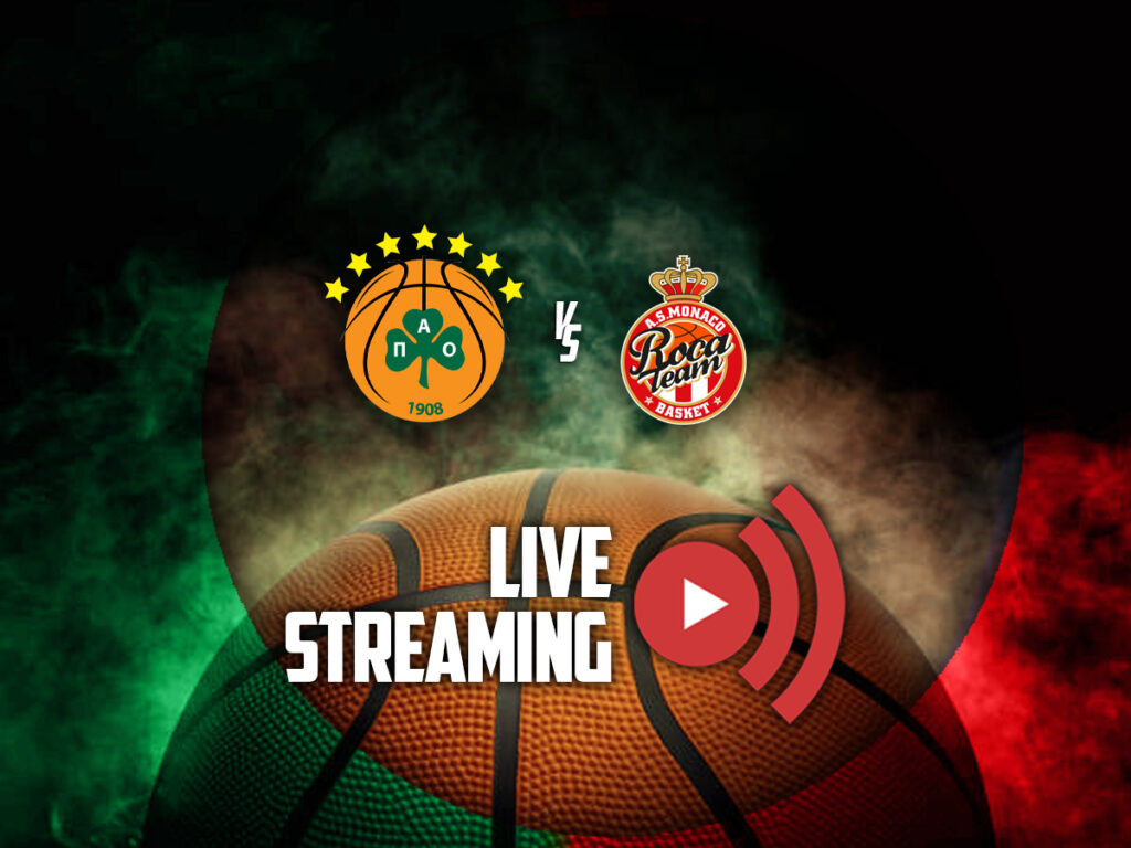 παναθηναικος μονακο live streaming καναλι (27/03)