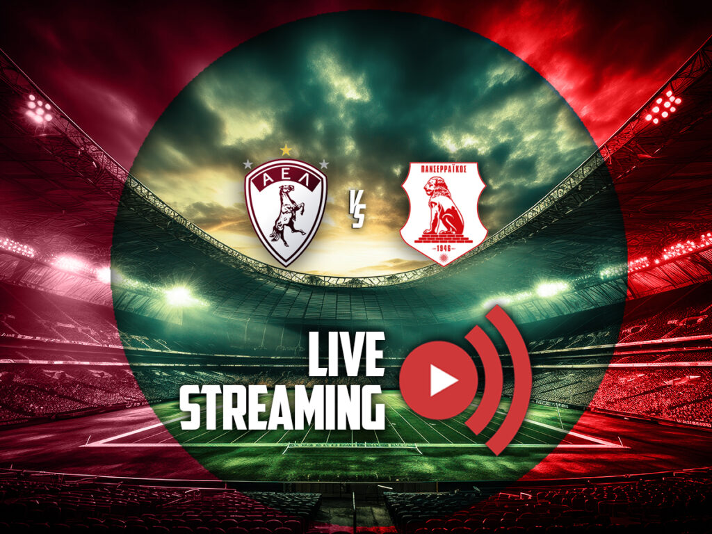 αελ λαρισα πανσερραικος καναλι live streaming (26/04)