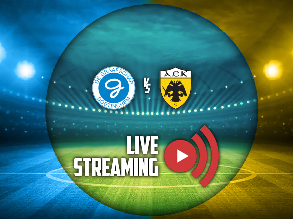 ντε γκραφστσαπ αεκ καναλι live streaming (12/07/2026)