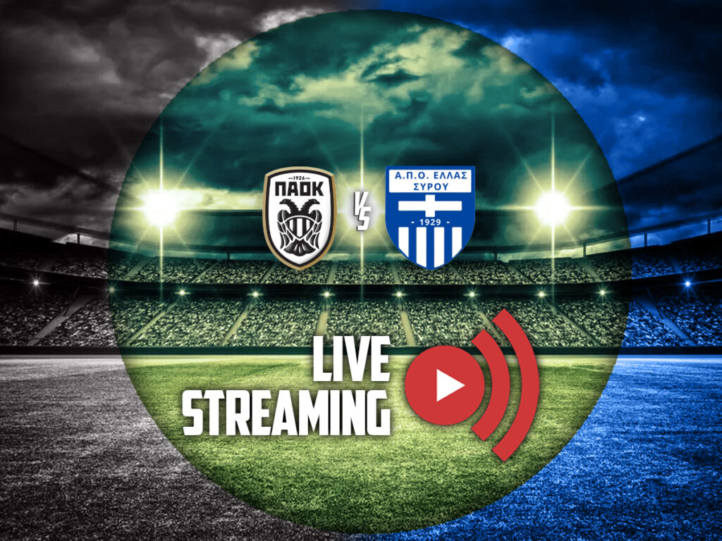 παοκ β ελλας συρου καναλι live streaming